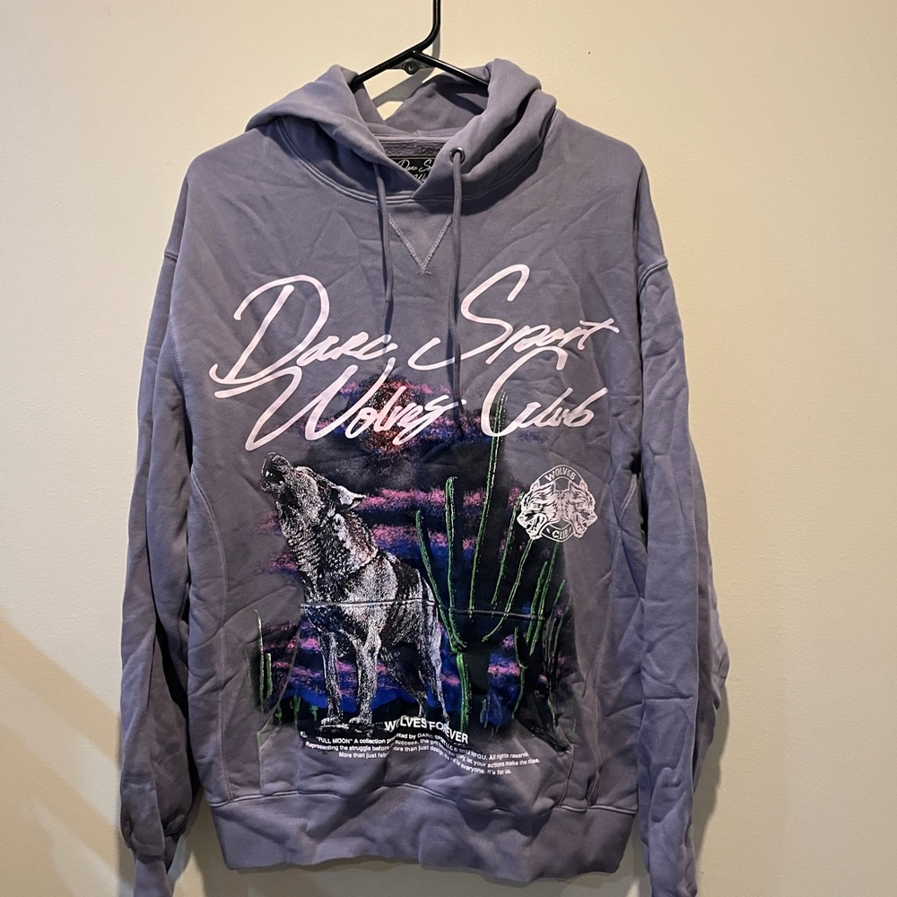 Darc Sport Gray Graphic Sweater Pullover